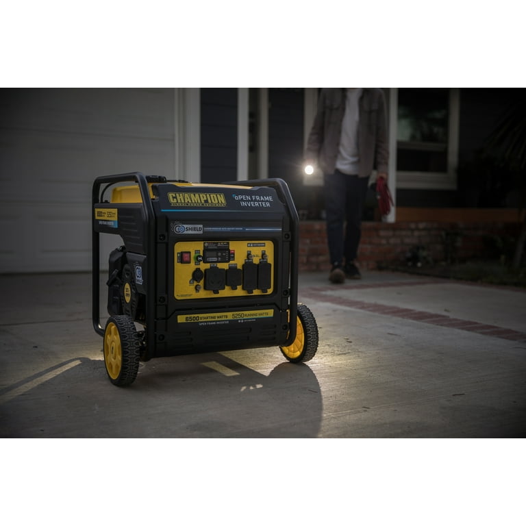 Free Shipping! Champion 6500-Watt RV Ready Portable Open