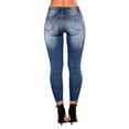 thumbnail image 5 of FrzhBrz Women's High Waisted Jeans for Women Ripped Stretch Skinny Butt Lifting Jeans Distressed Jeans Pants, 5 of 5