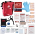 thumbnail image 1 of Surviveware Kit completo de primeros auxilios de supervivencia de 98 piezas, kit de emergencia médica para equipo de viaje, camping, artículos esenciales para el hogar y emergencias al aire libre, kit, 1 of 5