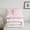 Pink White C, variant on jejeloiu Personalized Letter D Queen Comforter Set,Monogrammed Theme Bedding Sets,Ribbon Bow Knot Bedding Comforter Set,Bedroom Decor Ultra Soft Reversible,3-Piece