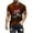 Red, variant on Njagoc3 Men Casual Printed T-shirt Short Sleeved Round Neck Top Shirt