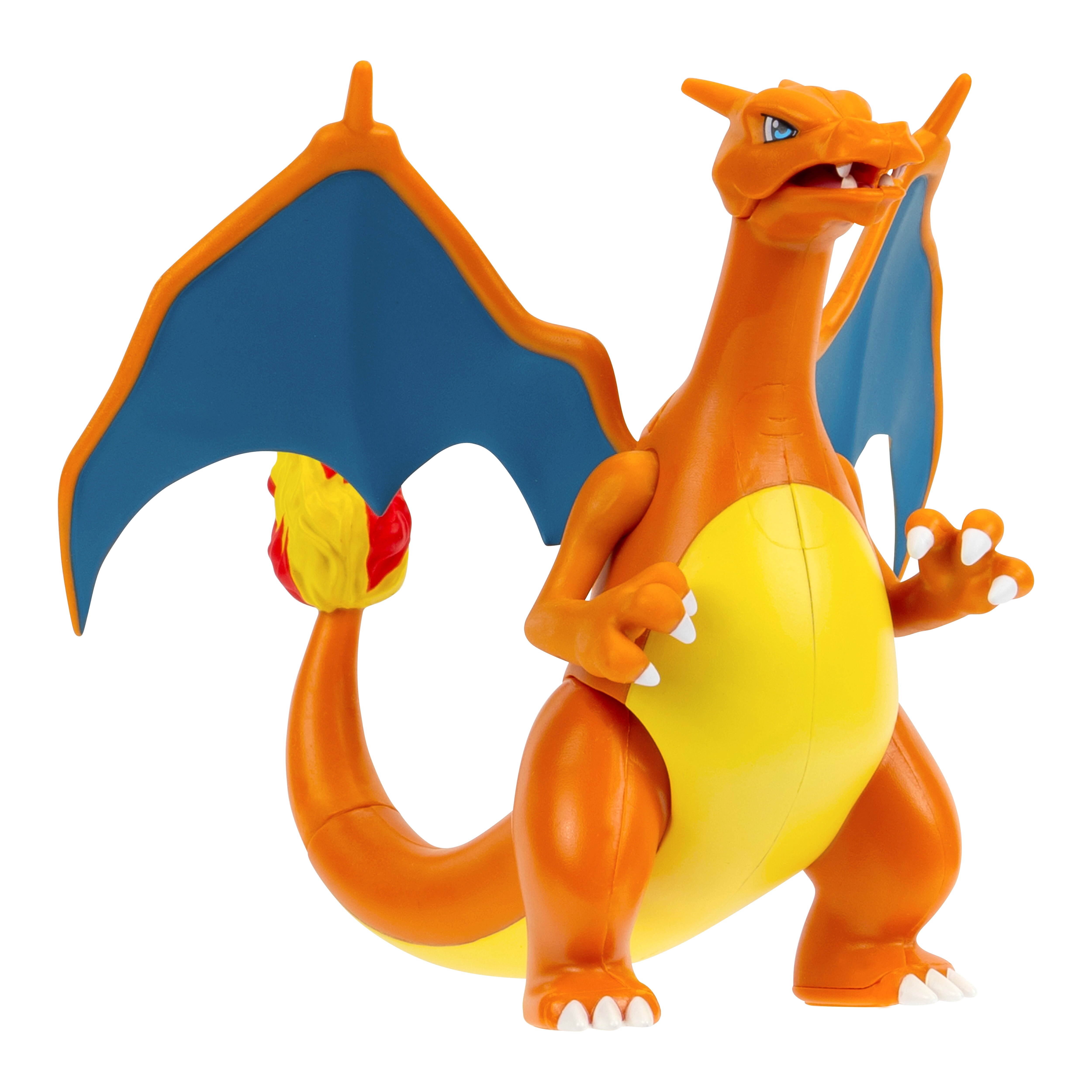 Pokemon Charizard Battle Feature Figure - 4.5 inch Charizard Battle Figure with Fire Missile Launcher