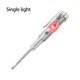 thumbnail image 3 of Riwesomey Pluma de prueba Probador de voltaje Aleación a prueba de herrumbre Inducción Detector de potencia digital Sonda Destornillador Herramientas eléctricas Luz única, 3 of 6