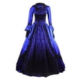 thumbnail image 5 of UPPADA Plus Size Victorian Dress for Women Lace Up Flare Sleeve Ball Gown with Corset Evening Party Maxi Gowns Vintage Cocktail Dress Wedding Dresses, 5 of 5