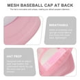 thumbnail image 2 of WRISTBIQUE Mesh Ball Cap Pink PVC 10Pack, 2 of 8