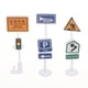 thumbnail image 3 of 56 Unidades Kids Señales De Tráfico Para Juguete Educativo Para Conocimiento Del Tráfico Aprendizaje De Coches Y Trenes Paisa Yotijar  Juguete Playset de señales de tráfico, 3 of 10