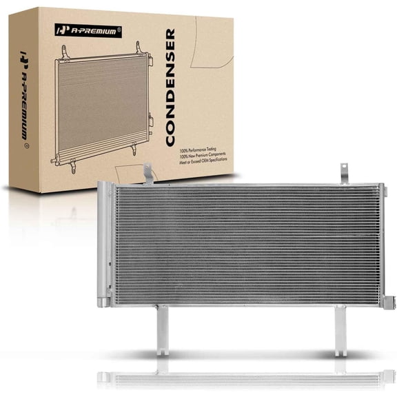 A-Premium Air Conditioning A/C Condenser Compatible with Honda Insight 2019-2021 L4 1.5L, Replace# 30163, 80100TXMA01