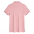 thumbnail image 7 of Sngxgn Men's Short Sleeve Fit Polo Shirt(Pink,XL), 7 of 7