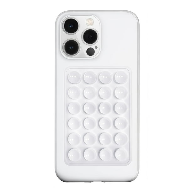 LvShuLiangPin - Funda de silicona con ventosa para teléfono móvil, accesorio adhesivo de silicona para teléfonos inteligentes, espejo manos libres, soporte para teléfono de ducha para selfies, vídeos
