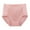 Pink, variant on Akiihool Plus Size Panties for Women Women's Blissful Benefits Tummy-Smoothing Comfort Microfiber Brief (Coffee,3XL)