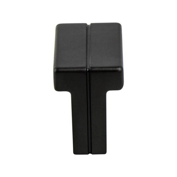 Berenson 9211-1055-P 1.375 in. Skyline Knob with Long Matte Black