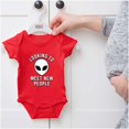 thumbnail image 5 of Funny Nerdy Aliens UFOs Believers Romper Boys or Girls Infant Baby Brisco Brands 18M, 5 of 6