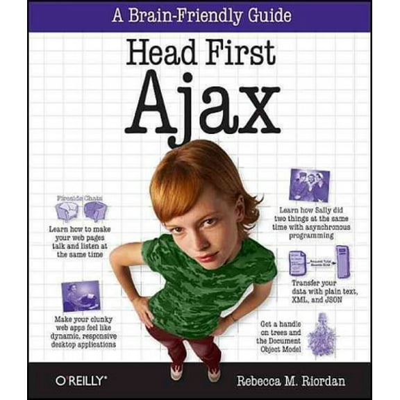 Pre-Owned Head First Ajax: A Brain-Friendly Guide (Paperback) 0596515782 9780596515782