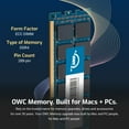 thumbnail image 3 of OWC 256GB (8x32GB) DDR4 3200MHz PC4-25600 CL22 2RX8 ECC Unbuffered UDIMM 1.2V 288-pin Workstation Server Memory RAM, 3 of 7