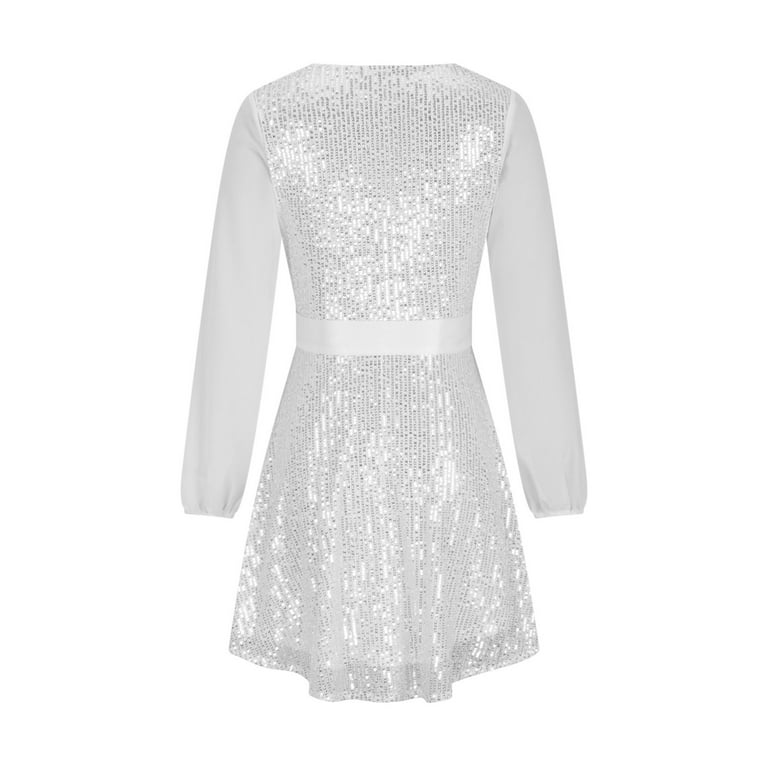 sparkle dress for christmas Golden Hour Sequin Dress Large