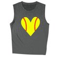 thumbnail image 5 of CEHVOM Mode Décontractée Femmes Sans Manches Imprimé Dames Col Rond Hauts Gilet T-Shirt, 5 of 5