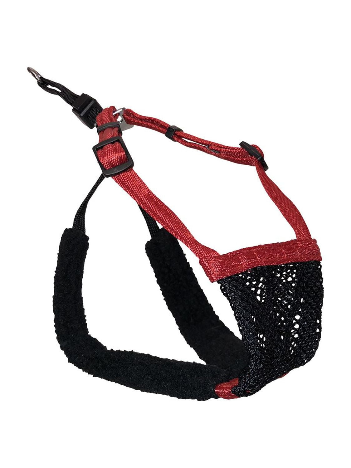Sporn Comfort Dog Harness Extra Small Size, Red Durable Elastic Padded Webbing Mesh Dog Harness, Breathable & Comfortable Dog Harness, 1 X-Small Harness