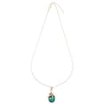 thumbnail image 1 of 1PC Emerald Crystal Glass Snake Necklace Creative Snake Neck Jewelry (Green), 1 of 8
