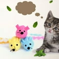 thumbnail image 2 of Peluche Longue Queue Souris Cataire Intégrée Coloré Auto-Heureux Drôle Chat Jouets à Mâcher Interactif Chat Fournitures, 2 of 9