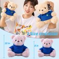 thumbnail image 4 of Personalized Teddy Bear as Customized Gifts for Women Men with Text+Photo as Gifts for Valentines Day Christmas (10 IN-Text+Photo), 4 of 6