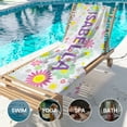 thumbnail image 3 of Personalized Beach Towel for Kids & Adults with NAME 400GSM Custom 100% Microfiber Pool Towel Ultra Absorbent Super Soft Towel Personalized Gift for Women Men, 3 of 8