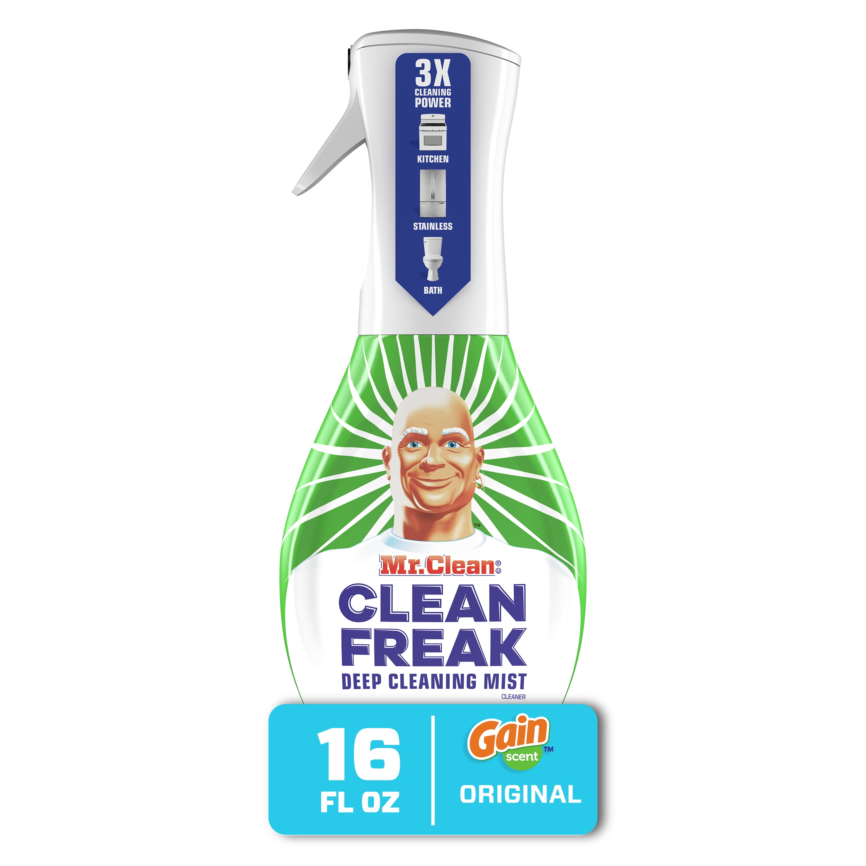 Mr. Clean Clean Freak Multi-Surface Spray Starter Kit, Gain Original
