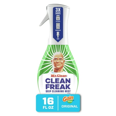 Mr. Clean, Clean Freak Deep Cleaning Mist Multi Surface All Purpose Spray Gain Starter Kit - 16 fl oz