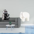 thumbnail image 2 of Escultura De Cámara De Elefante De Resina, Modelo Animal único, Adorno Decorativo Para Gabinetes, Amigos, Bar, Familia, Figura De Cerámica, Colección, Figura Coleccionable Con Almohadillas, 2 of 8