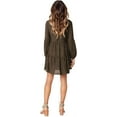 thumbnail image 3 of Amoretu - Vestido túnica de verano para mujer, cuello en V, informal, suelto, fluido, vestido de cambio Zhivalor WMZL-2054-19, 3 of 5