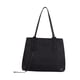 thumbnail image 3 of Bolso de mano sencillo con compartimentos, bolso de hombro para exteriores, viajes y oficina. Negro, 3 of 7