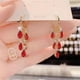 thumbnail image 3 of Censtreet Long Shape Fringed Crystal Earrings Water Drop Shape Hypoallergenic Dangle Earrings Jewelry For Women Ladies Fashion Earrings, 3 of 4