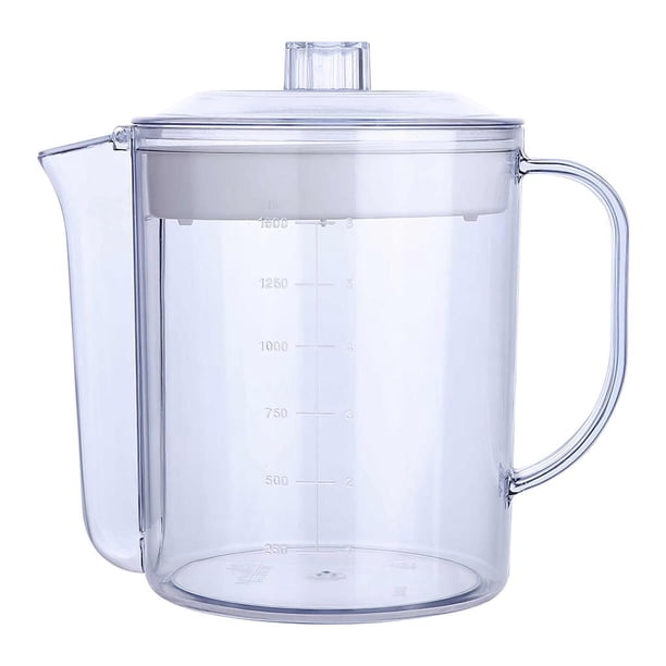 Olla Separadora De Aceite Colador De Aceite Resistente A La Temperatura Contenedor De Grasa De Cocina Multipropósito Con Báscula Y Filtro Desmontable Para Cocinar En Casa Minnieouse HA014184-00