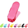 thumbnail image 4 of Cateissary Estante para zapatos para el hogar, soporte para colgar zapatos de doble capa ajustable de plástico sólido, ahorra Almacenamiento y organización del hogar rojo Cateissary JJ9551-08, 4 of 6