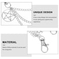 thumbnail image 2 of SHISUYAN 1Set Trendy Metallic Clog Chain for Sports and Canvas Shoes with Rust-Resistant Technology, 2 of 8