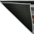 thumbnail image 4 of 5' X 8' Gray Black And Red Striped Washable Indoor Outdoor Area Rug, 4 of 5