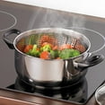 thumbnail image 2 of Cesta de vapor plegable compacta y fácil de almacenar, la cesta de vapor ajustable garantiza versatilidad y conveniencia, el acero inoxidable duradero de grado alimenticio ofrece durabilidad y, 2 of 7