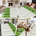 thumbnail image 5 of Spring Plants Area Rugs 8'x10', Washable Small Throw Rugs for Living Room Patio, Modern Minimalist Leaves Lines Green Indoor Outdoor Rug Non-Slip Low Pile Carpet Runner Reversible Floor Mats, 5 of 8