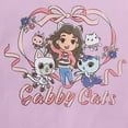 thumbnail image 5 of DreamWorks Gabby's Dollhouse Cakey Cat Crewneck Pullover Fleece Sweatshirt (Girls), Sizes 3T-7, 5 of 8