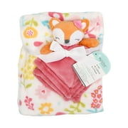 Baby's First by Nemcor 2-Piece Blanket and Buddy Gift Set - Girl Fox
