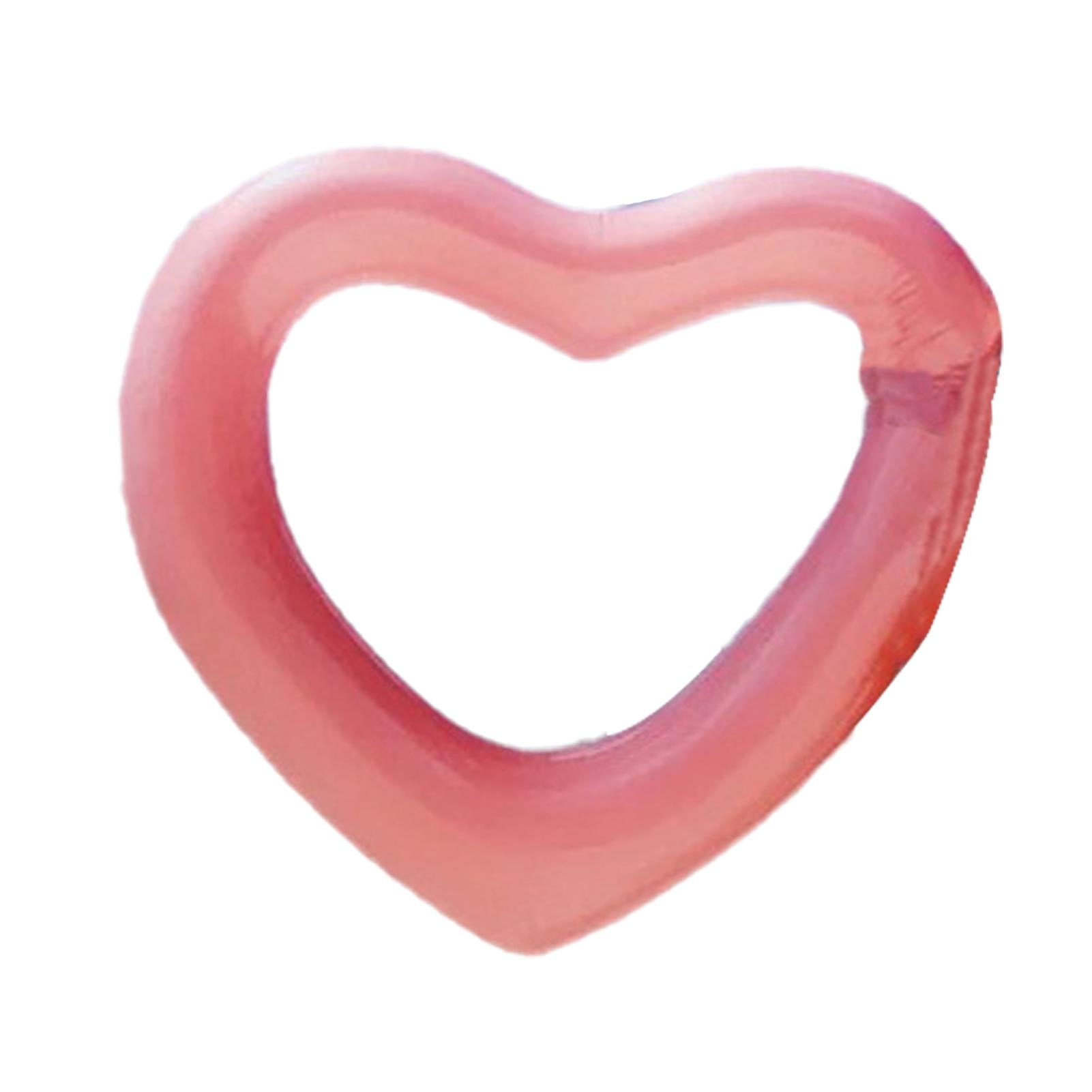 Inflatable Pool Floats Heart Shaped Pool Float Loungers Tube