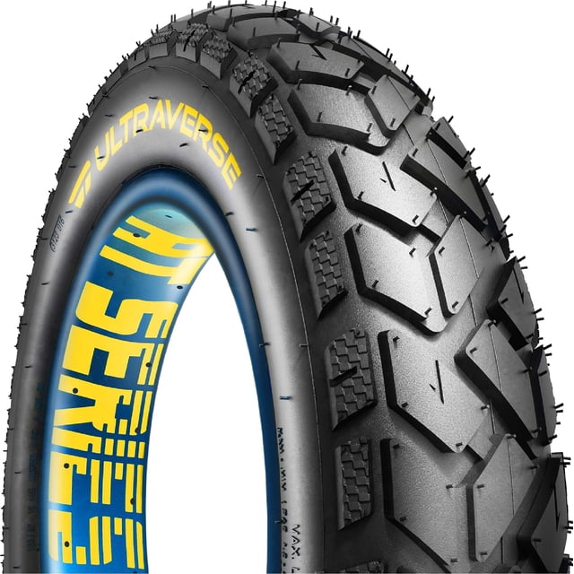 ULTRAVERSE 24x4 E-Bike Fat Tire - Neumático Fat robusto y de alto rendimiento de 24 pulgadas para MTB y bicicletas eléctricas, banda de rodadura direccional duradera para todo terreno, densidad superi