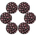thumbnail image 2 of GZHJMY Mushroom Round Placemats, 4 Pack Table Mats for Kitchen Washable Non-Slip Place Mats Heat Resistant Place Mats for Kitchen Dining Table Decoration, 2 of 6