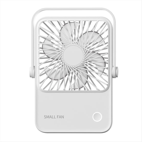 Ventilador de Escritorio Delgado, Plegable, Pequeño, para Colgar y Colocar, Ideal para Oficina, Color .