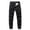 #Black, variant on DPTALR Men's Fashion Solid Color Multi Pocket Ankle-Tied Casual Cargo Pants,Gray,Big and Tall Men M