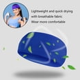 thumbnail image 4 of Sport Sweatbands Cooling Headbands for Men Women Elastic Sport Hairband Wide Hair Band for Yoga Gym Running Cycling, 4 of 8