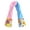 Pink/Blue, variant on G & F Products Household Latex-Free Cleaning Gloves with Soft Lining Long Cuff 15" Pink & Blue, 2 Pairs