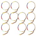 thumbnail image 3 of Couple Bracelet Handmade String Bracelet Nylon Wearable Women Men 10Pcs, 3 of 3