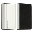 thumbnail image 1 of 2Pack Magnetic Dry Erase Eraser, 2x3.7in Magnetic Whiteboard Eraser Aluminum Metal for White Board Glass Calendar Board Fridge Refrigerator Office Supplies, Small, 50x93mm, 1 of 6