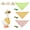 Color 1, variant on Fits 23" Hawaiian Porch Goose Outfit with Hat Sunglasses Headscarf Decorative Summer Bikini Lawn Goose Costume Garden Statue Dress Up Clothing for Outdoor Yard Garden