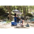 SportBrella Folding Chair with Detachable Umbrella, Blue